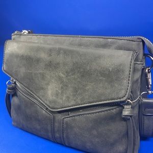 Tillys grey satchel crossbody